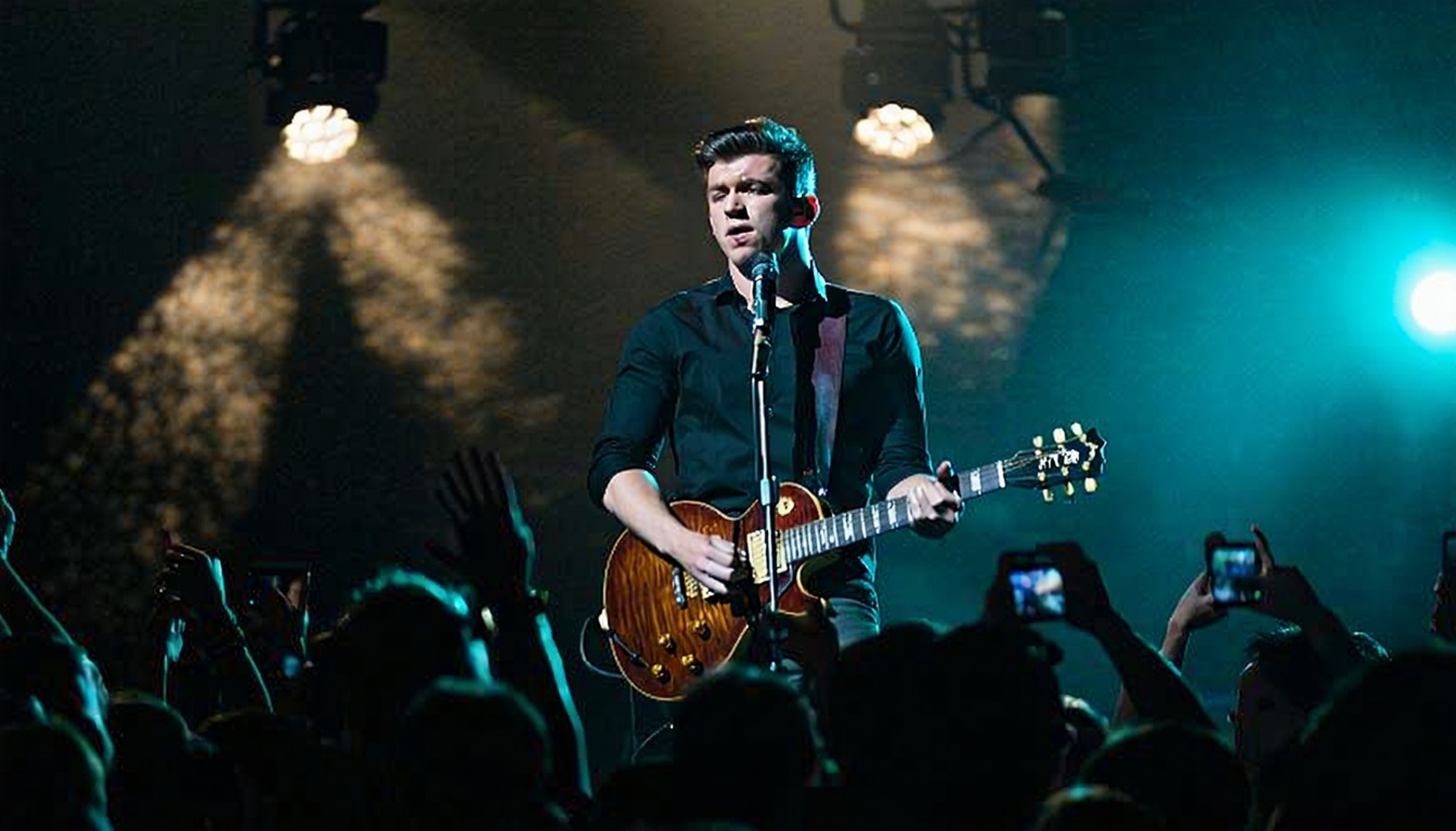 An electrifying live performance by Arctic Monkeys