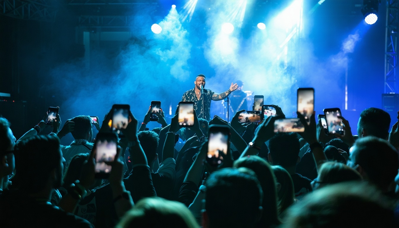 Grand National Ink performing live with fans captu